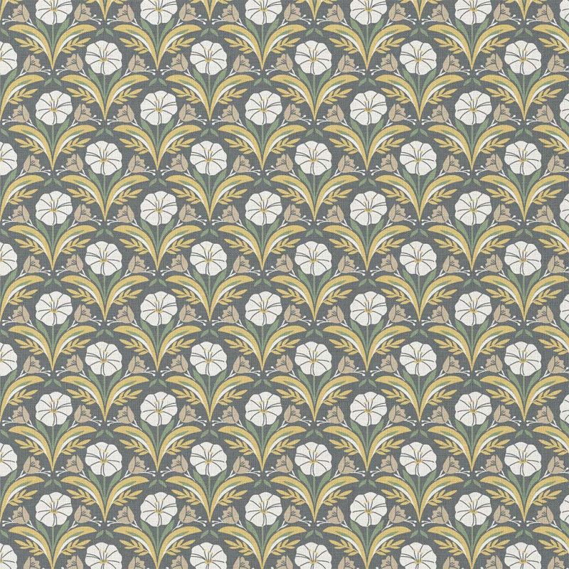 Printed Cotton SELMA2 Green / Yellow